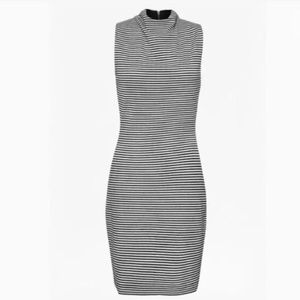 SOLD French Connection Sleeveless Dress Stripes Size 2